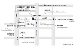 SUPER STUDIO INC.地図